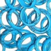 Tqa 039b bague anneau turquoise pierre reconstituee achat vente