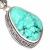 Tqa 516c pendentif pendant 50mm 21gr 30x40mm turquoise vente bijou argent 925