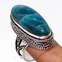 Tqa 518c bague chevaliere t61 14gr 14x28mm turquoise verte tibetaine vente bijou argent 925