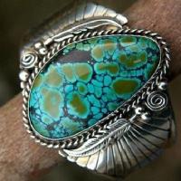 Tqa 568c bague navajo t59 6gr 10x20m turquoise ethnique vente bijou argent 925