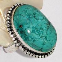 Tqa 575c bague chevaliere t58 1gr 15x28mm turquoise corail vente bijou argent 925