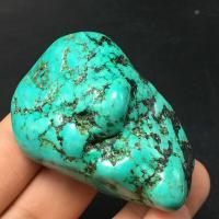 Tqp 062b turquoise verte tibet tibetaine arizona 55gr 50x38x25mm pierres polies achat vente