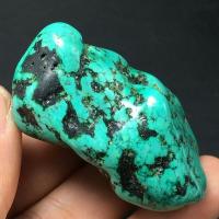 Tqp 062c turquoise verte tibet tibetaine arizona 55gr 50x38x25mm pierres polies achat vente