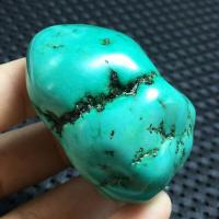 Tqp 063a turquoise verte tibet tibetaine arizona 69gr 47x34x25mm pierres polies achat vente