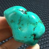 Tqp 063c turquoise verte tibet tibetaine arizona 69gr 47x34x25mm pierres polies achat vente