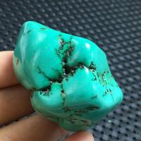 Tqp 063d turquoise verte tibet tibetaine arizona 69gr 47x34x25mm pierres polies achat vente