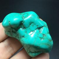Tqp 077b turquoise verte tibet tibetaine 58gr 53x32x23mm pierre gemme lithotherapie reiki achat vente