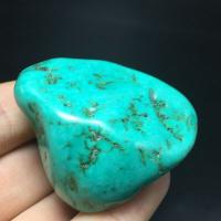 Tqp 079b turquoise verte tibet tibetaine 41gr 51x40x40mm pierre gemme lithotherapie reiki achat vente
