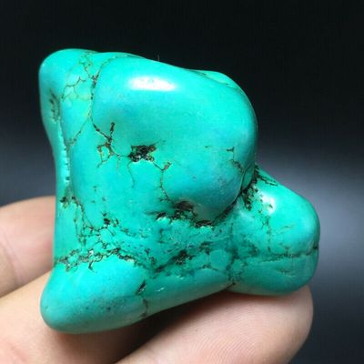 Tqp 083c turquoise verte tibet tibetaine 70gr 55x45x38mm pierre gemme lithotherapie reiki achat vente