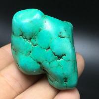 Tqp 083d turquoise verte tibet tibetaine 70gr 55x45x38mm pierre gemme lithotherapie reiki achat vente