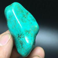 Tqp 084c turquoise verte tibet tibetaine 60gr 57x29x25mm pierre gemme lithotherapie reiki achat vente