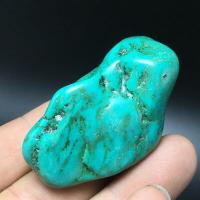 Tqp 084g turquoise verte tibet tibetaine 60gr 57x29x25mm pierre gemme lithotherapie reiki achat vente