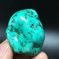 Tqp 085a turquoise verte tibet tibetaine 60gr 48x40x26mm pierre gemme lithotherapie reiki achat vente