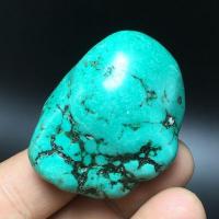 Tqp 085b turquoise verte tibet tibetaine 60gr 48x40x26mm pierre gemme lithotherapie reiki achat vente