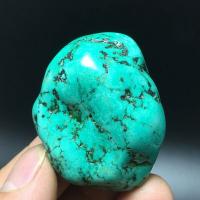 Tqp 085d turquoise verte tibet tibetaine 60gr 48x40x26mm pierre gemme lithotherapie reiki achat vente