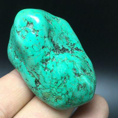 Tqp 086a turquoise verte tibet tibetaine 62gr 52x34x26mm pierre gemme lithotherapie reiki achat vente