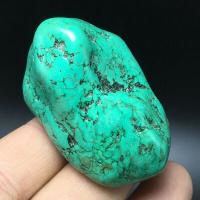Tqp 086d turquoise verte tibet tibetaine 62gr 52x34x26mm pierre gemme lithotherapie reiki achat vente