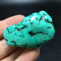 Tqp 087b turquoise verte tibet tibetaine 52gr 20x30x21mm pierre gemme lithotherapie reiki achat vente