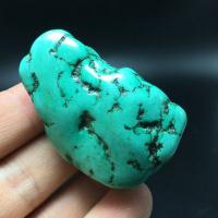 Tqp 087c turquoise verte tibet tibetaine 52gr 20x30x21mm pierre gemme lithotherapie reiki achat vente