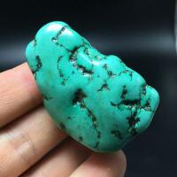 Tqp 087e turquoise verte tibet tibetaine 52gr 20x30x21mm pierre gemme lithotherapie reiki achat vente