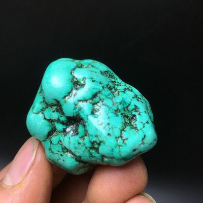 Tqp 089c turquoise verte tibet tibetaine 67gr 45x36x33mm pierre gemme lithotherapie reiki achat vente