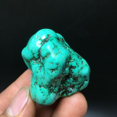 Tqp 089e turquoise verte tibet tibetaine 67gr 45x36x33mm pierre gemme lithotherapie reiki achat vente