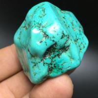 Tqp 093d turquoise verte tibet tibetaine 79gr 45x44x33mm pierre gemme lithotherapie reiki achat vente