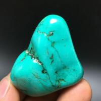 Tqp 094d turquoise verte tibet tibetaine 79gr 45x44x33mm pierre gemme lithotherapie reiki achat vente