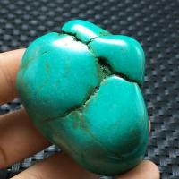 Tqp 095a turquoise verte tibet tibetaine 51r 45x39x22mm pierre gemme lithotherapie reiki achat vente