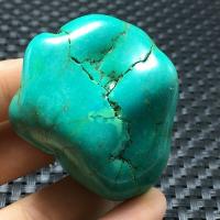 Tqp 095b turquoise verte tibet tibetaine 51r 45x39x22mm pierre gemme lithotherapie reiki achat vente