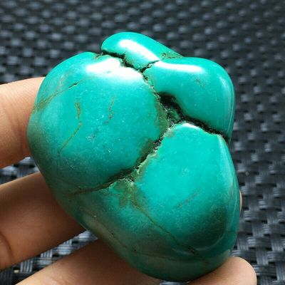 Tqp 095d turquoise verte tibet tibetaine 51r 45x39x22mm pierre gemme lithotherapie reiki achat vente