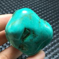 Tqp 099d turquoise verte tibet tibetaine 74gr 42x34x32mm pierre gemme lithotherapie reiki achat vente